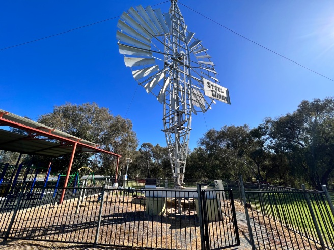 Steel Wings Windmill, Jerilderie NSW, Luke Park