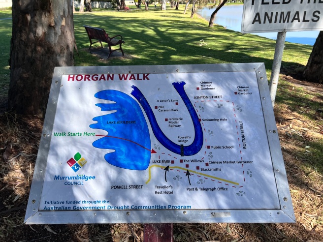 Horgan Walk, Lake Jerilderie, Billabong Creek, Murrumbidgee Council.
